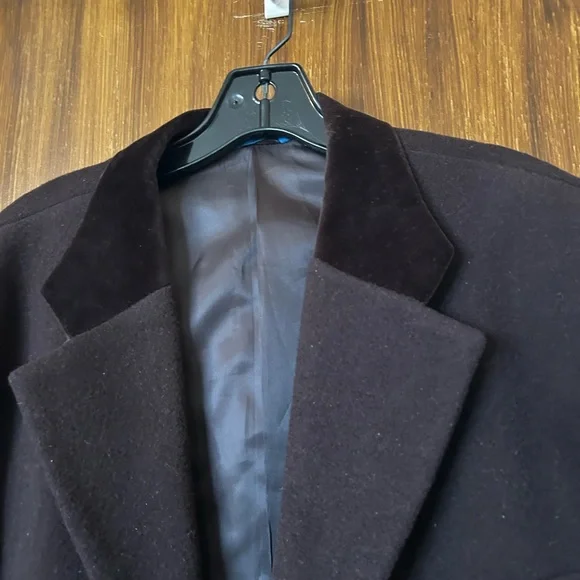 Georgio Brutini Men’s full length wool and cashmere overcoat. - Picture 2 of 4